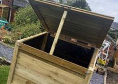 Compost Bin by Dan's Good Wood Shop